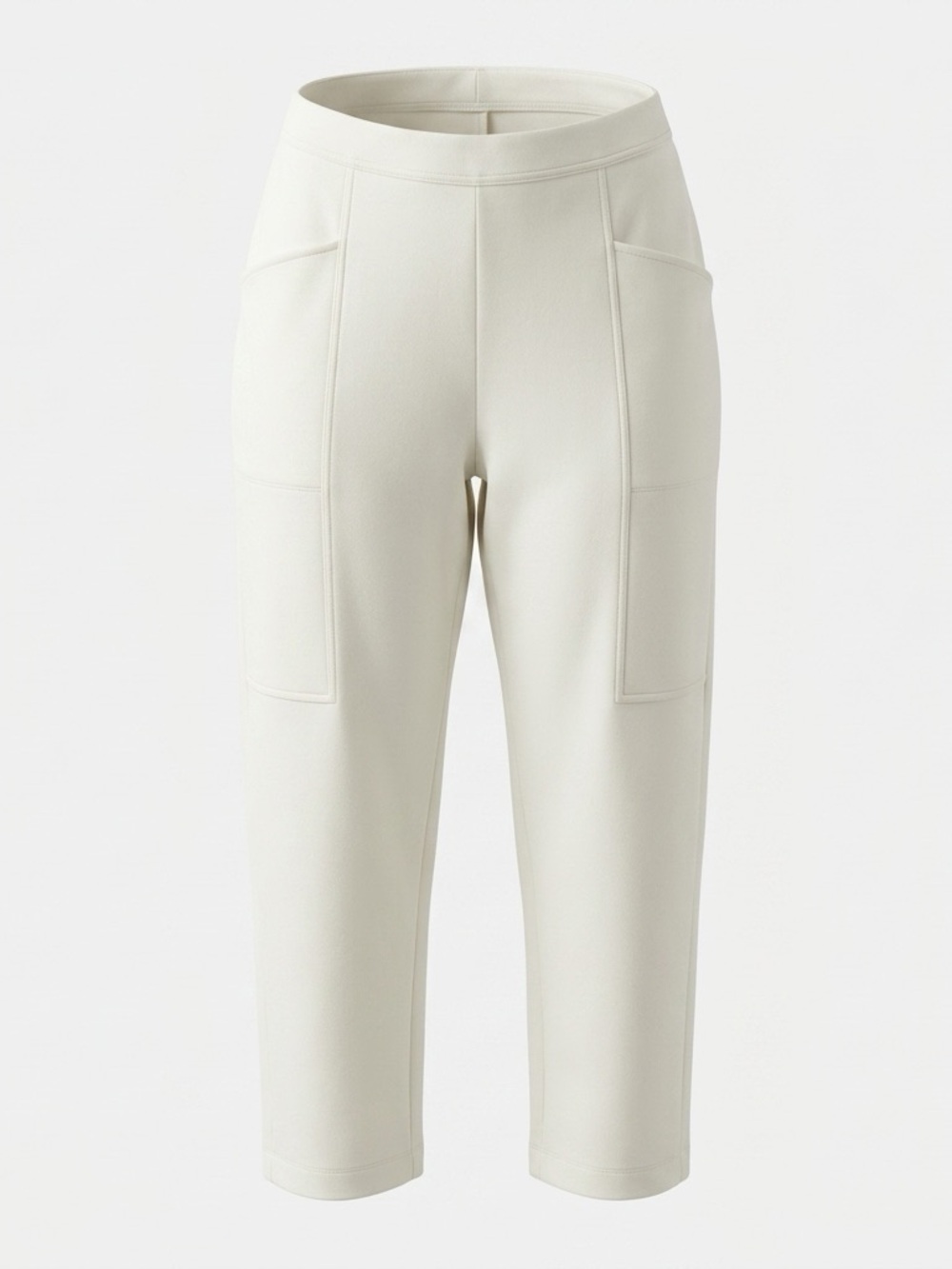 J.Jill Women's Cream Cropped stretchable Pants #197